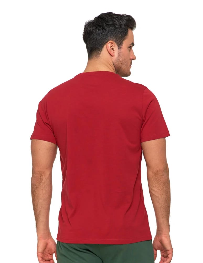Koszulki i Tank Topy - Koszulka męska t-shirt bawełniany logo z napisem CZERWONY  - produkt moraj.pl 3