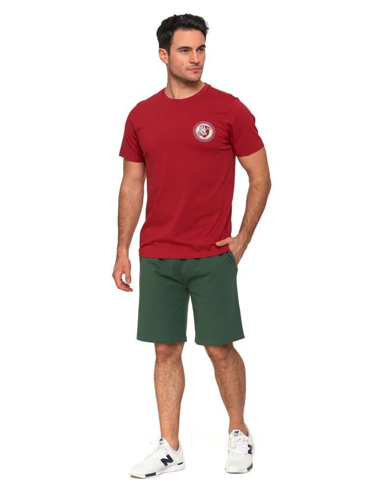 Koszulki i Tank Topy - Koszulka męska t-shirt bawełniany logo z napisem CZERWONY  - produkt moraj.pl 4