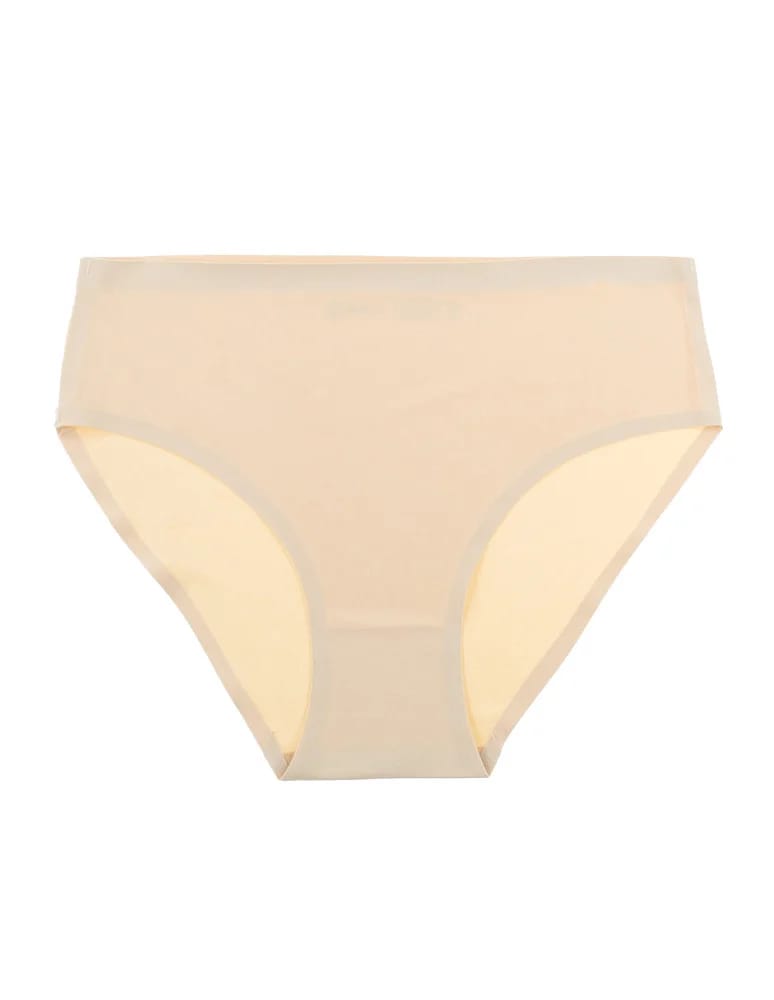 Majtki figi - Majtki damskie figi bikini laserowo cięte BEŻOWY  - produkt moraj.pl 5