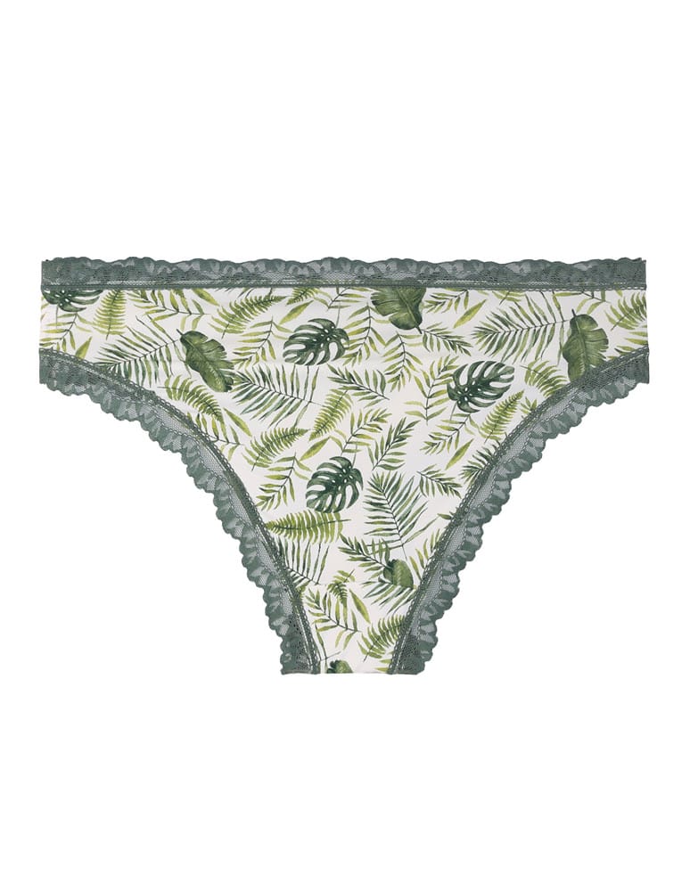 Majtki figi - Majtki figi damskie eleganckie koronkowe wykończenie 2-pak WIELOKOLOROWY  - produkt moraj.pl 8