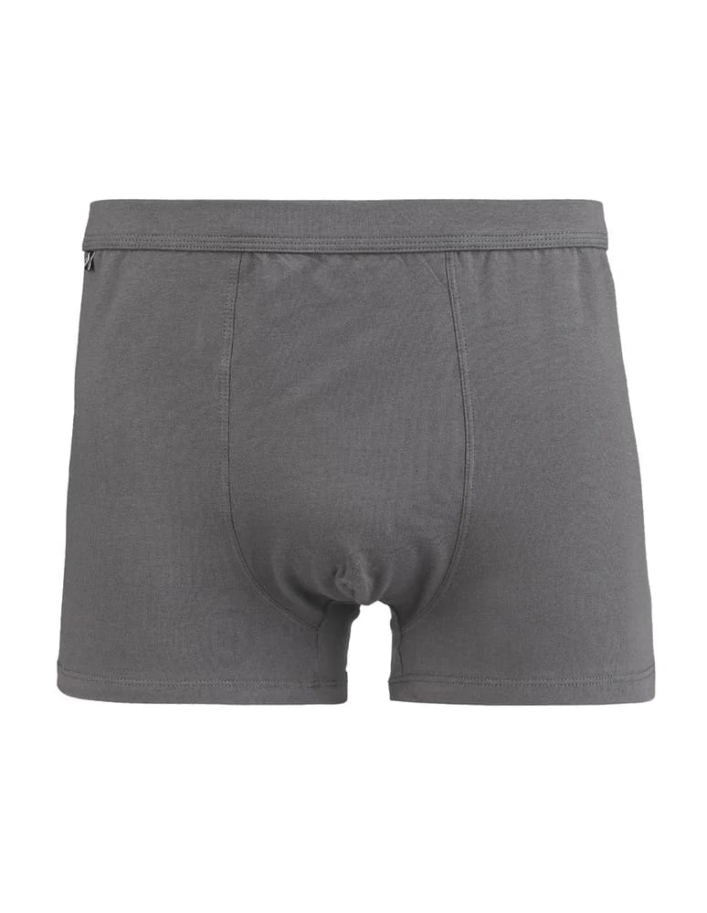 Bokserki dopasowane - Majtki bokserki męskie bawełniane gładkie Plus Size GRAFIT  - produkt moraj.pl 5