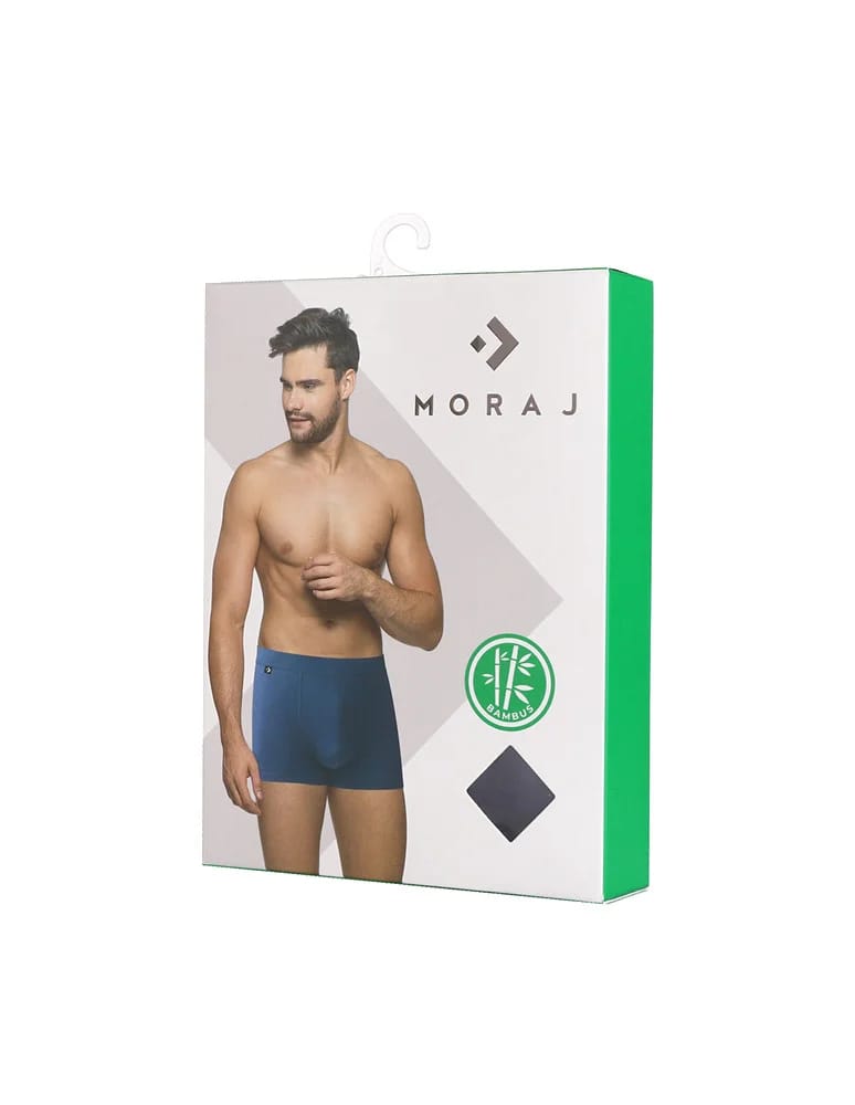 Bokserki dopasowane - Bokserki męskie majtki bambusowe dopasowane 6-pak WIELOKOLOROWY - produkt moraj.pl 4