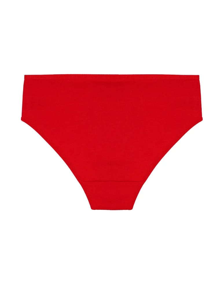 Majtki figi - Majtki damskie figi bikini bawełniane z wstawkami 6-pak WIELOKOLOROWY - produkt moraj.pl 4