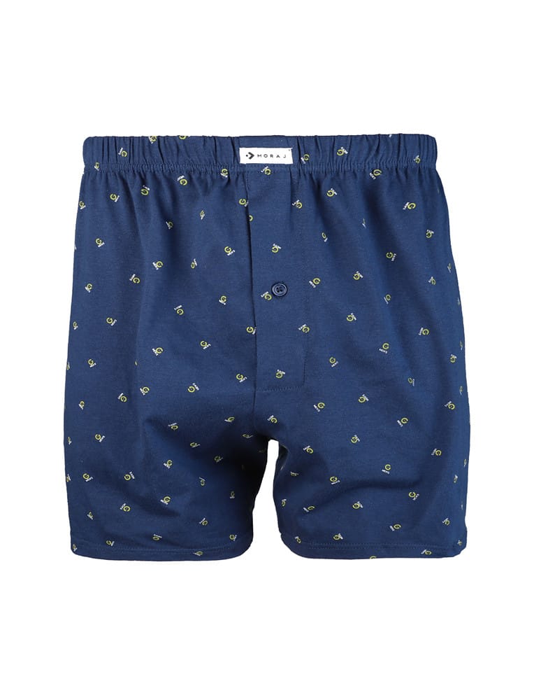 Bokserki luźne - Bokserki męskie bawełniane guziki Plus Size 3-pak WIELOKOLOROWY  - produkt moraj.pl 4