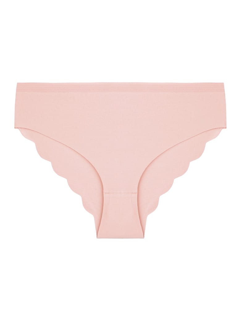Majtki figi - Figi damskie bikini bawełniane bezszwowe wykończenie 12-pak WIELOKOLOROWY - produkt moraj.pl 4
