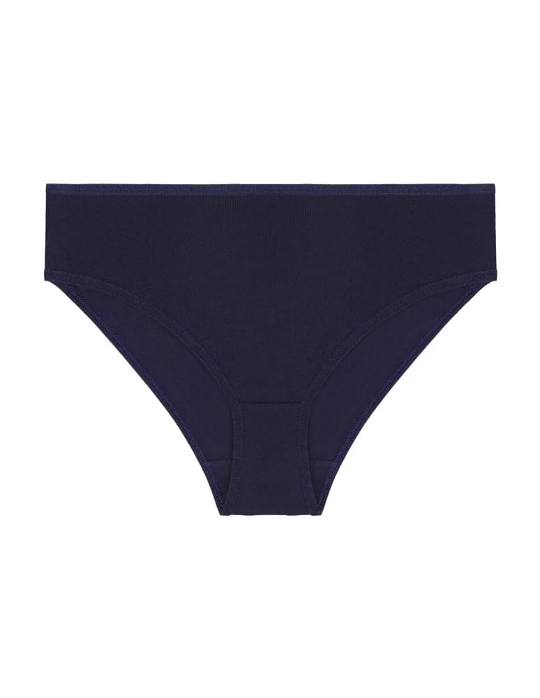 Majtki figi - Majtki damskie figi bikini bawełniane gładkie 6-pak WIELOKOLOROWY - produkt moraj.pl 2