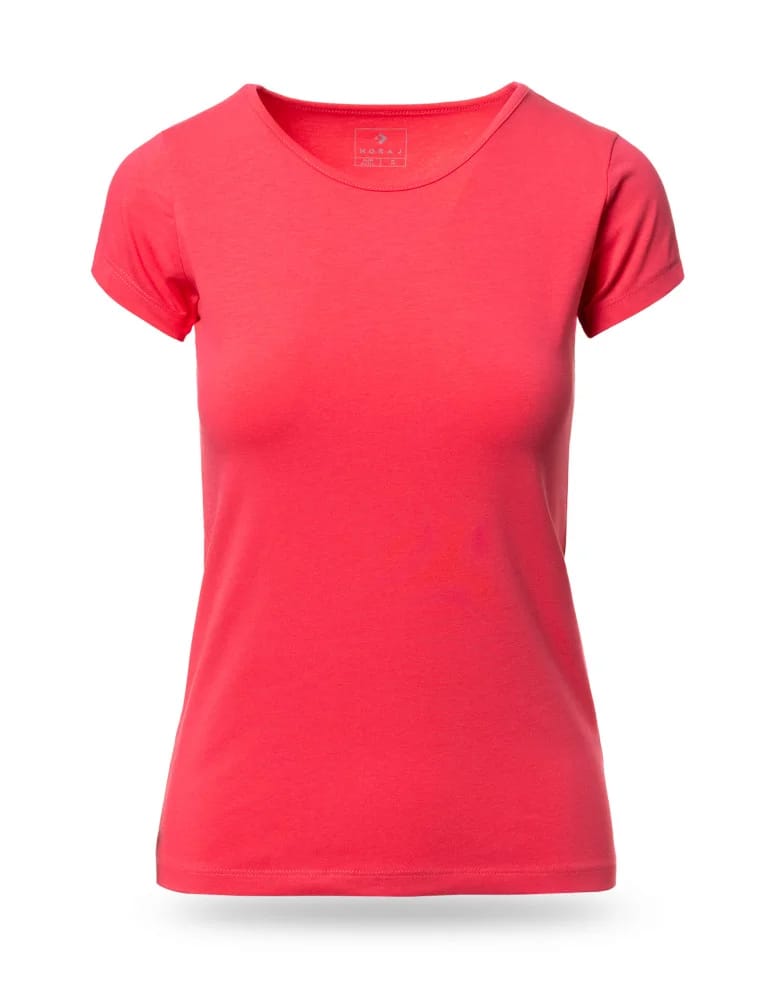Koszulki i T-shirty - Koszulka damska T-shirt bawełniana z okrągłym dekoltem 3-pak WZÓR 1  - produkt moraj.pl 3