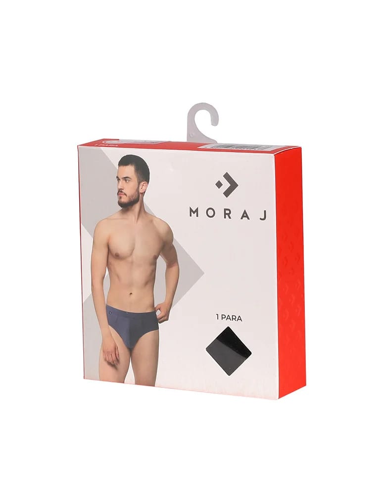 Slipy - Slipy męskie uszyte z bawełny z elastanem 6-pak WIELOKOLOROWY  - produkt moraj.pl 5