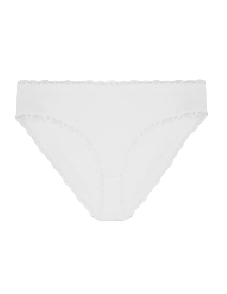Majtki figi - Majtki damskie figi bikini z wzorem wykończone koronką 6-pak WIELOKOLOROWY  - produkt moraj.pl 6
