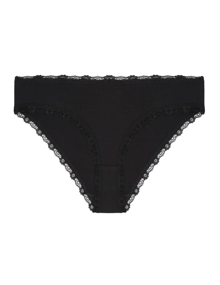 Majtki figi - Majtki damskie figi bikini z wzorem wykończone koronką 6-pak WIELOKOLOROWY  - produkt moraj.pl 7
