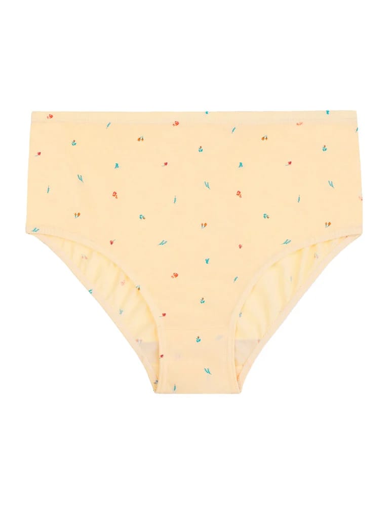 Majtki figi - Figi majtki bawełniane plus size klasyczne 4-pak WIELOKOLOROWY  - produkt moraj.pl 6
