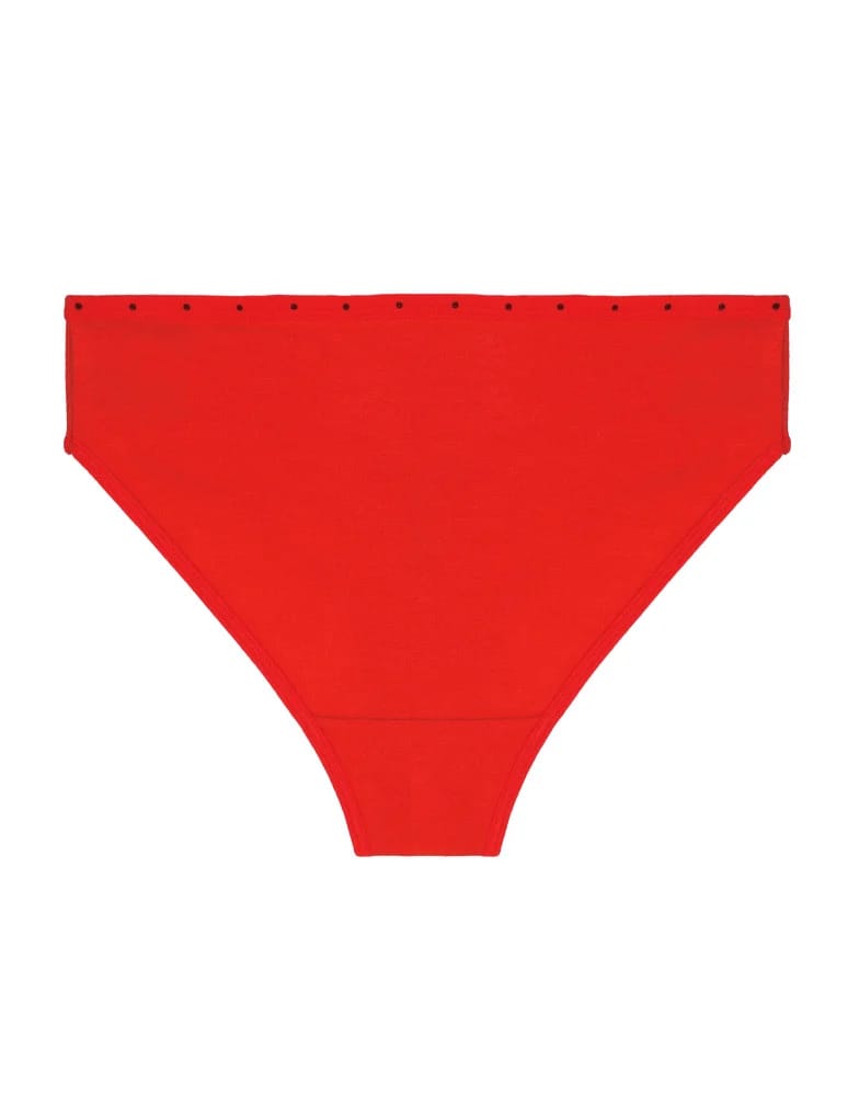 Majtki figi - Majtki figi damskie bikini bawełniane z nadrukiem 4-pak WIELOKOLOROWY - produkt moraj.pl 2