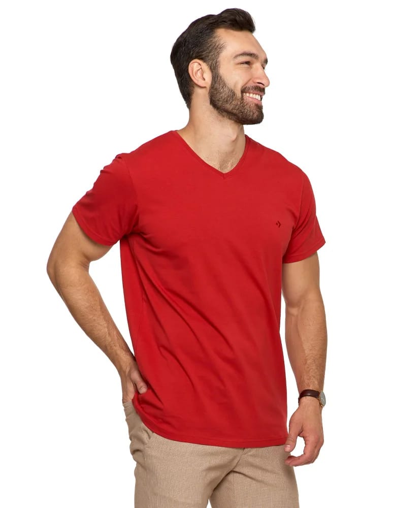 Koszulki i Tank Topy - Koszulka męska T-shirt z bawełny Premium 3-pak WIELOKOLOROWY  - produkt moraj.pl 9