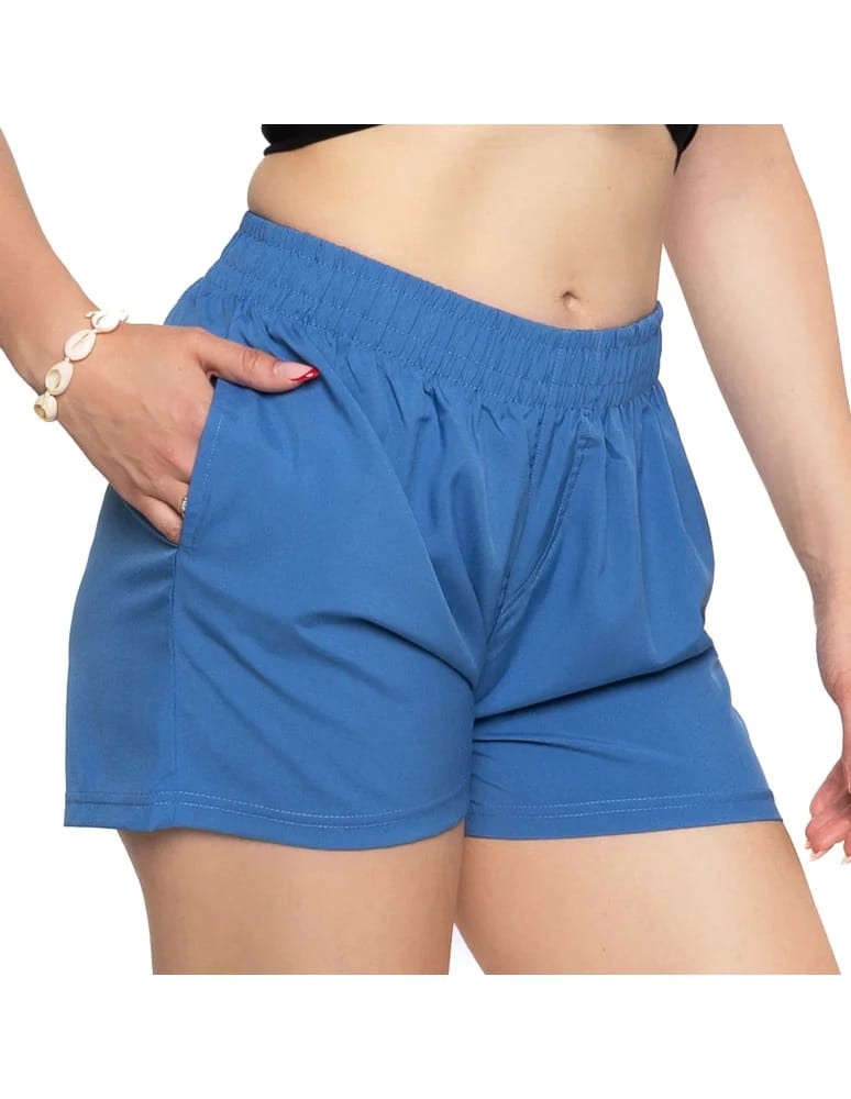 Szorty damskie letnie - Szorty damskie sportowe krótkie spodenki JEANS  - produkt moraj.pl 2