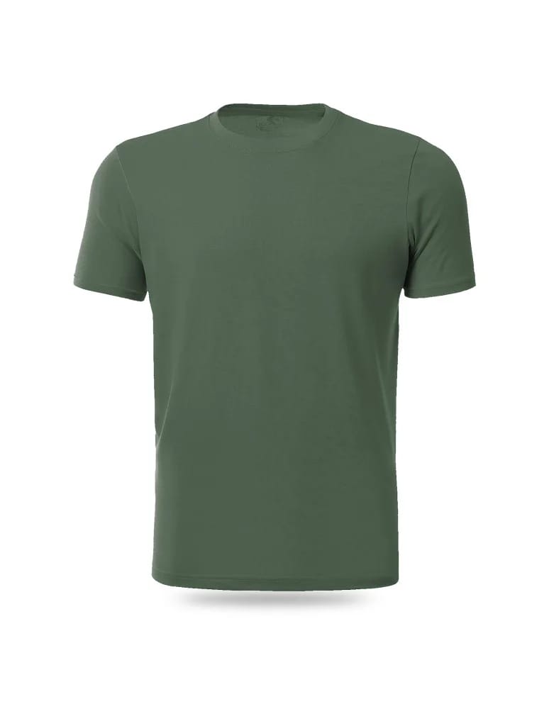 Koszulki i Tank Topy - Koszulka męska bawełniana T-shirt KHAKI  - produkt moraj.pl 4
