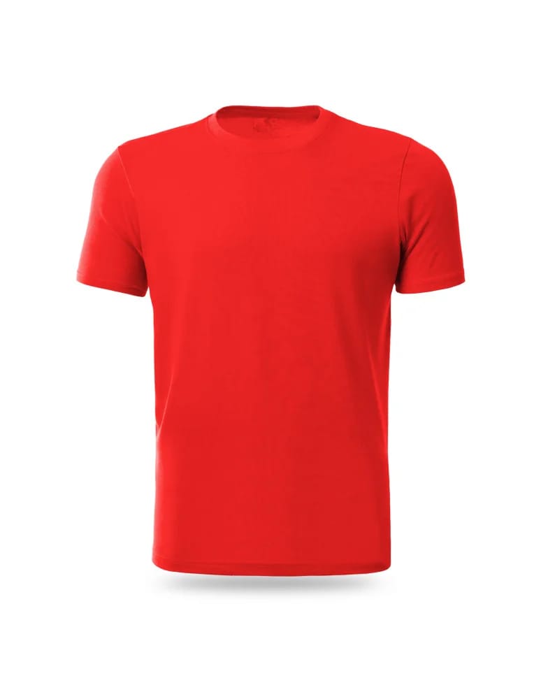 Koszulki i Tank Topy - Koszulka męska bawełniana T-shirt CZERWONY - produkt moraj.pl 2