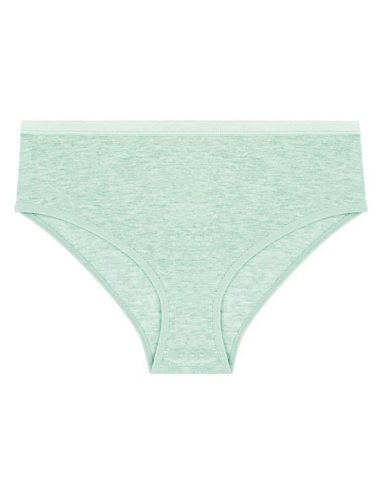 Majtki figi - Damskie majtki figi bikini klasyczne z gumką w pasie 4-pak WIELOKOLOROWY - produkt moraj.pl 3