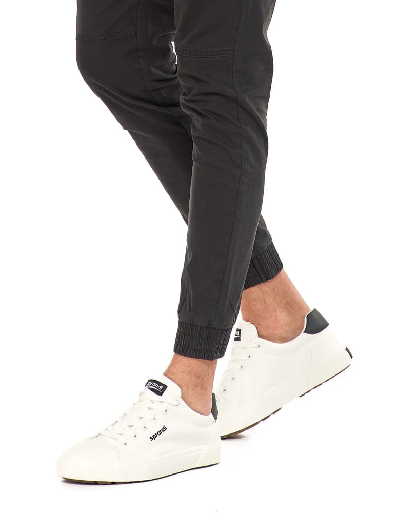 SPODNIE - Spodnie męskie joggery CZARNY  - produkt moraj.pl 4