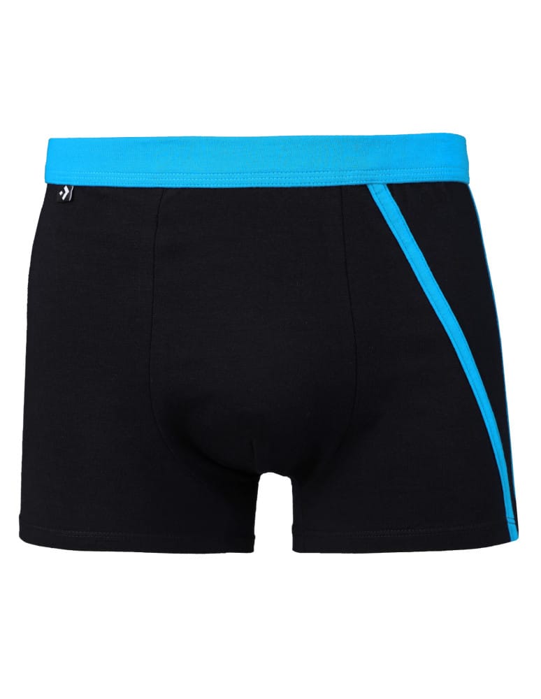 Bokserki dopasowane - Zestaw męskie bokserki bawełniane dopasowane Plus Size 6-pak WIELOKOLOROWY - produkt moraj.pl 4