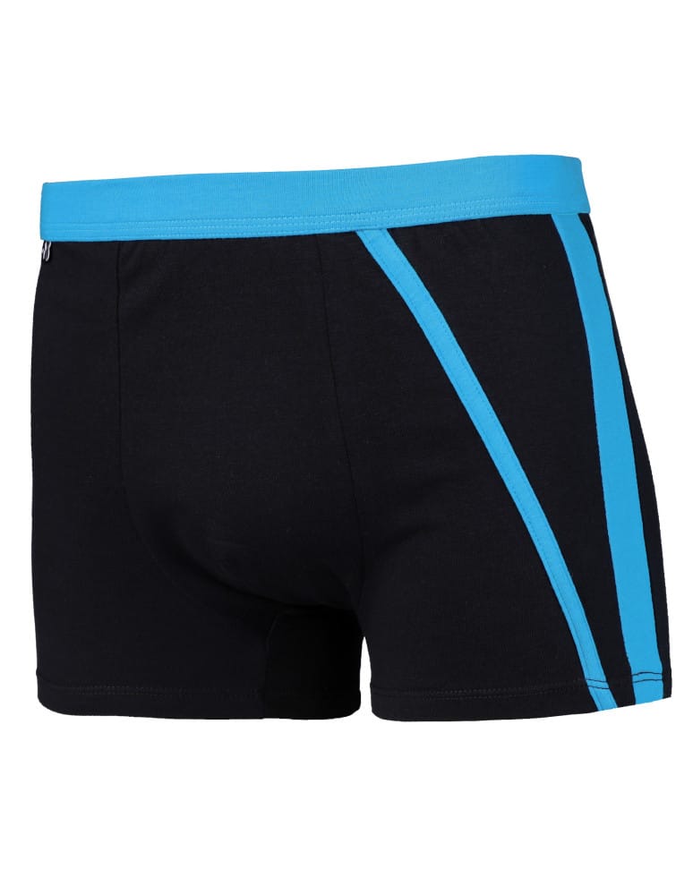 Bokserki dopasowane - Zestaw męskie bokserki bawełniane dopasowane Plus Size 6-pak WIELOKOLOROWY - produkt moraj.pl 5