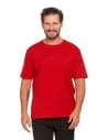 Bawełniany T-shirt męski oversize BORDOWY