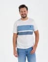 T-shirt męski bawełniany z krótkim rękawem WZÓR 1
