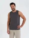 Tank top męski koszulka bez rękawów bawełniana 100% SZARY