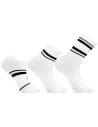 Skarpetki bawełniane unisex 3-pak BIAŁY