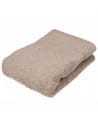 Ręcznik bawełniany 100% miękki chłonny ręcznik bordiura jodełka do 50x100cm MOKKA