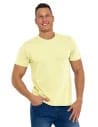 Koszulka męska bawełniana T-shirt ŻÓŁTY
