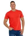 Koszulka męska bawełniana T-shirt CZERWONY