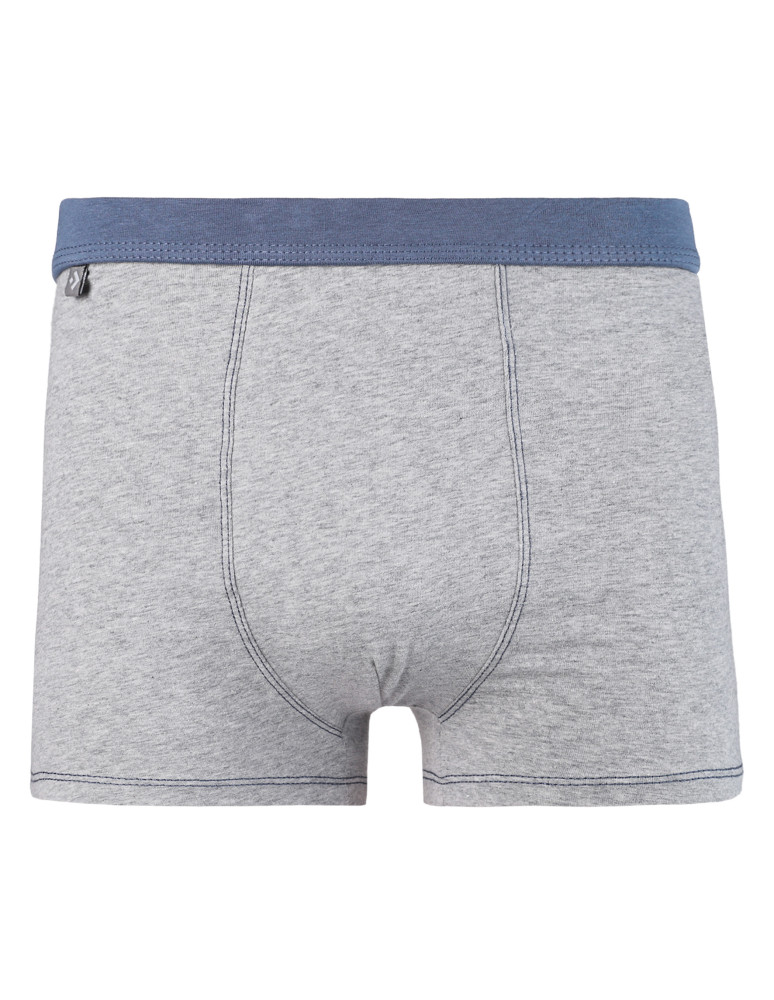 Męskie bokserki bawełniane bez wzoru dopasowane (Kolor: CZARNY - Rozmiar: XL)