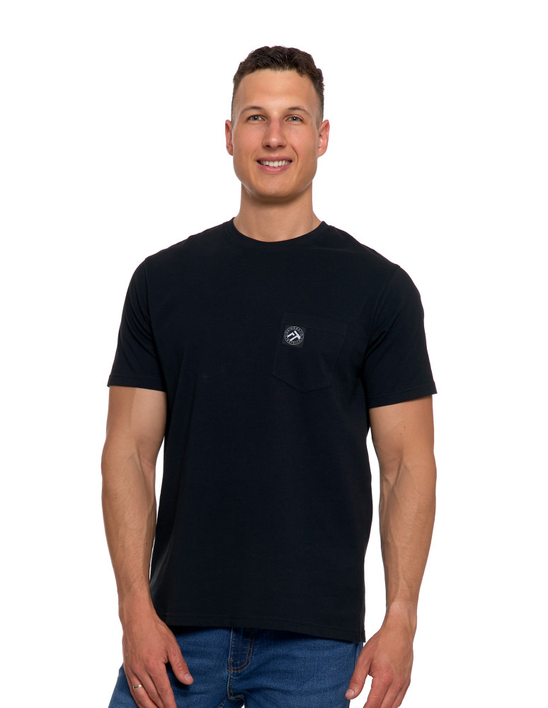 Męska koszulka 100% bawełniana o prostym kroju (Kolor: BIAŁY - Rozmiar: L)