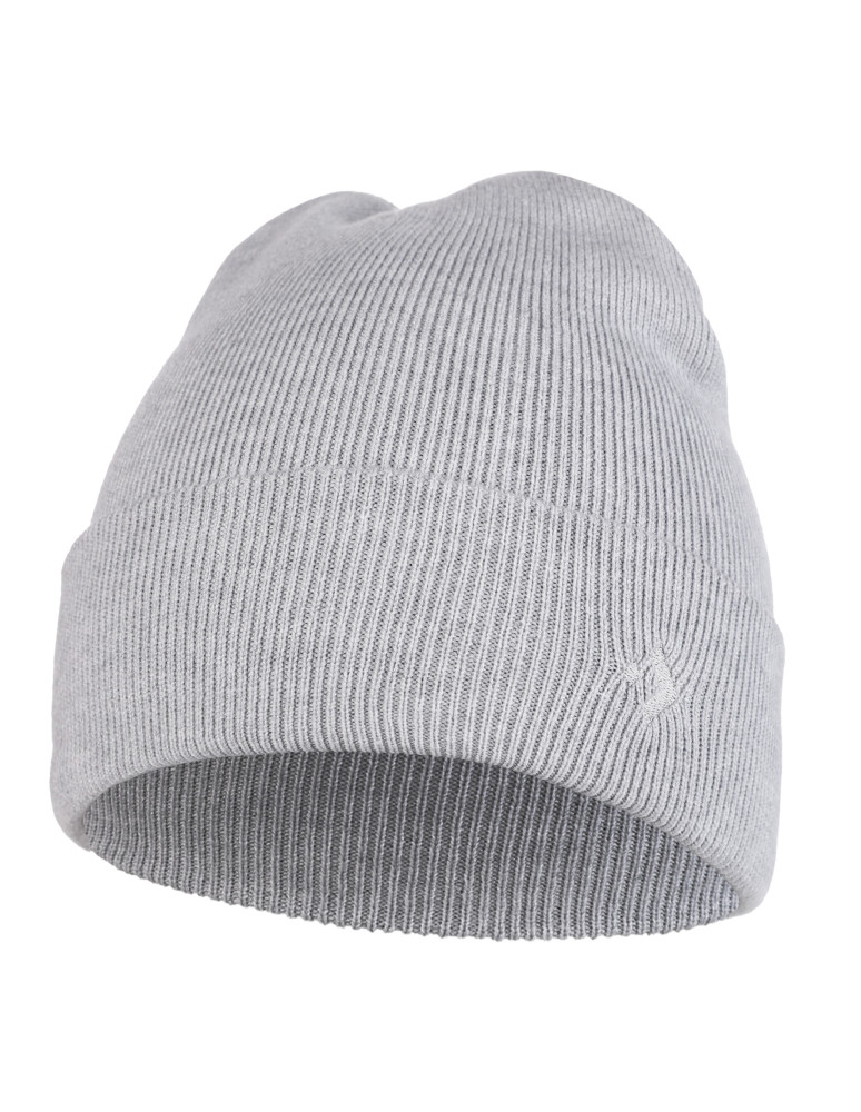 Czapka męska klasyczna z wiskozy (Kolor: SZARY - Rozmiar: Uniwersalny)