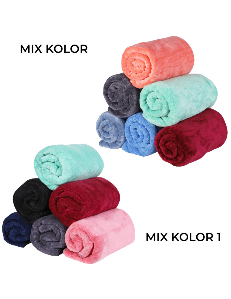 Mały ręcznik z mikrofibry 50x100 cm (Kolor: RÓŻOWY - Rozmiar: 50x100 cm)