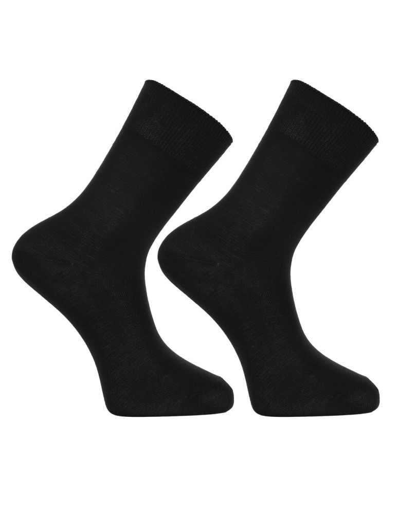 Skarpety męskie długie  100% bawełna (Kolor: CZARNY - Rozmiar: 39-41)