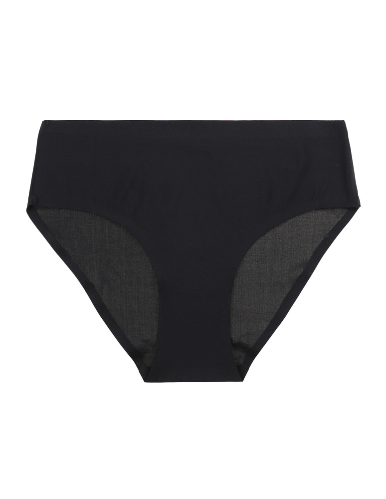 Majtki damskie figi bikini laserowo cięte (Kolor: CZARNY - Rozmiar: L)