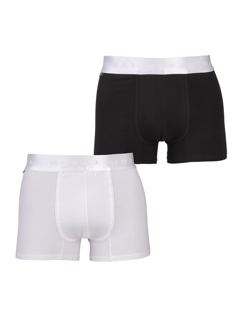 Klasyczne bokserki męskie bawełna czesana Premium Line 2-pak (Rozmiar: XL - Kolor: WIELOKOLOROWY)