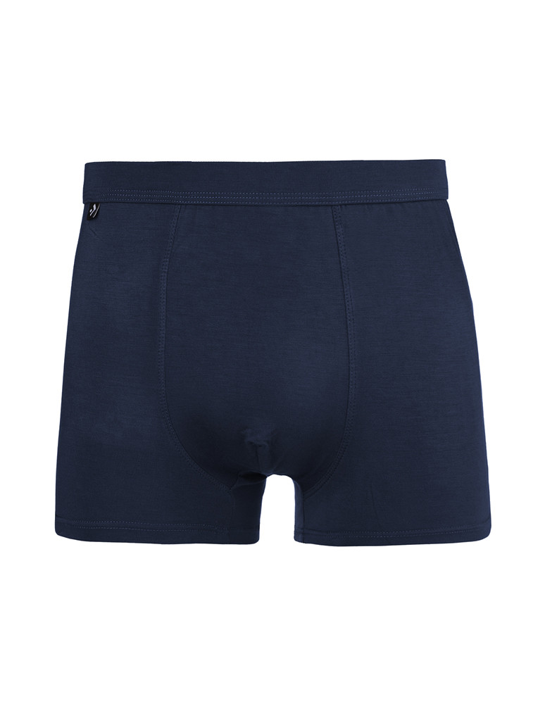 Bokserki męskie bambusowe antybakteryjne (Kolor: NIEBIESKI - Rozmiar: 2XL)