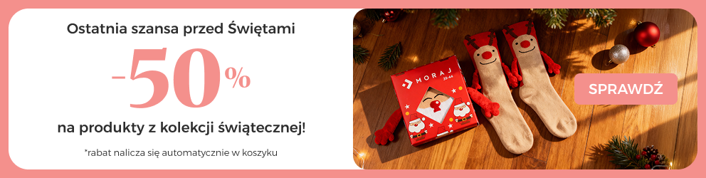 -50% na kolekcję świąteczną