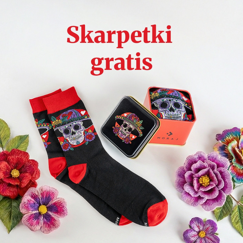 Zamów produkty na kwotę co najmniej 150 zł, a gratisowa para skarpet CMLW700-003 zostanie dodana do Twojego zamówienia.