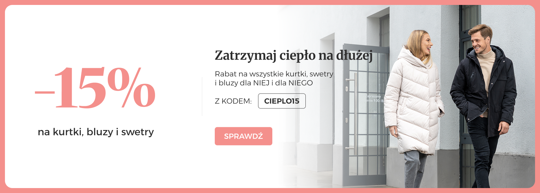 Kurtki, bluzy i swetry - taniej w sklepie moraj.pl