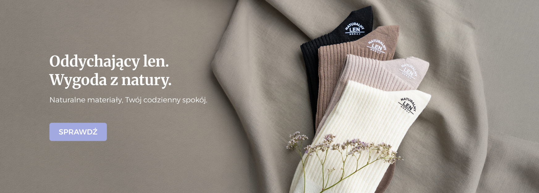 Dzień Ziemii - sprawdź naturalne materiały w sklepie moraj.pl