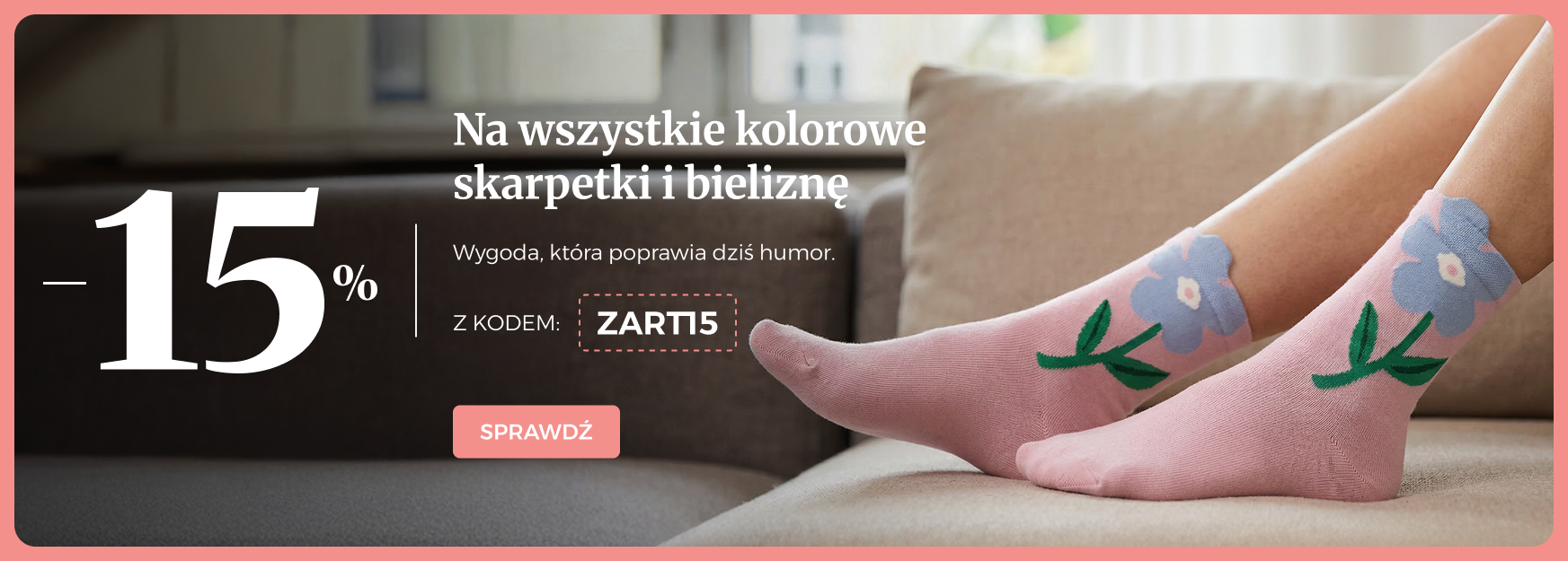 Prima Aprillis - promocja na bieliznę i skarpetki w sklepie moraj.pl