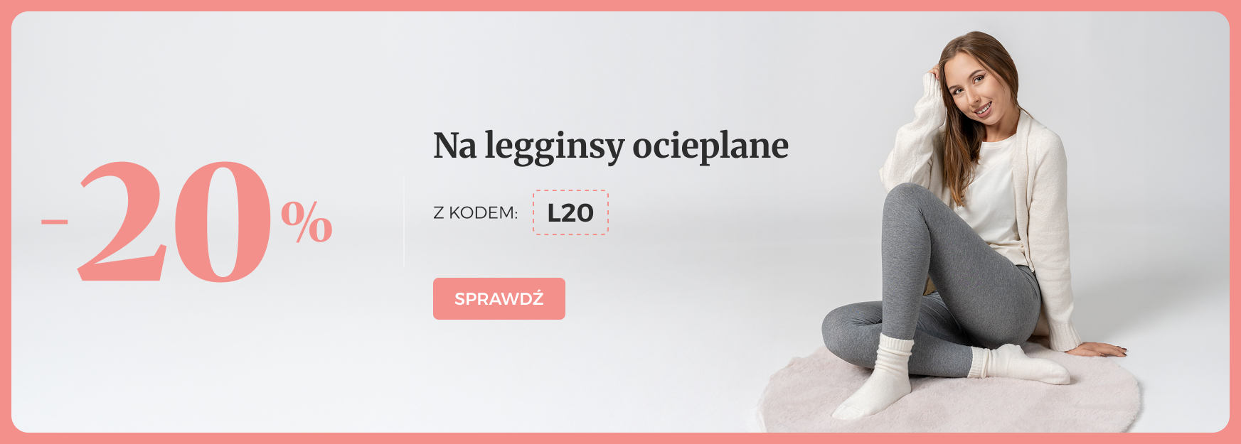 Promocje na legginsy ocieplane - L20