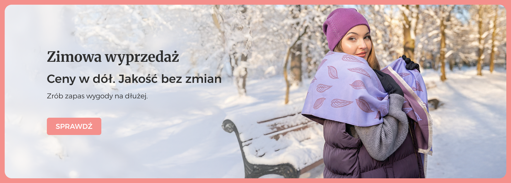 Zimowa wyprzedaż w sklepie moraj.pl