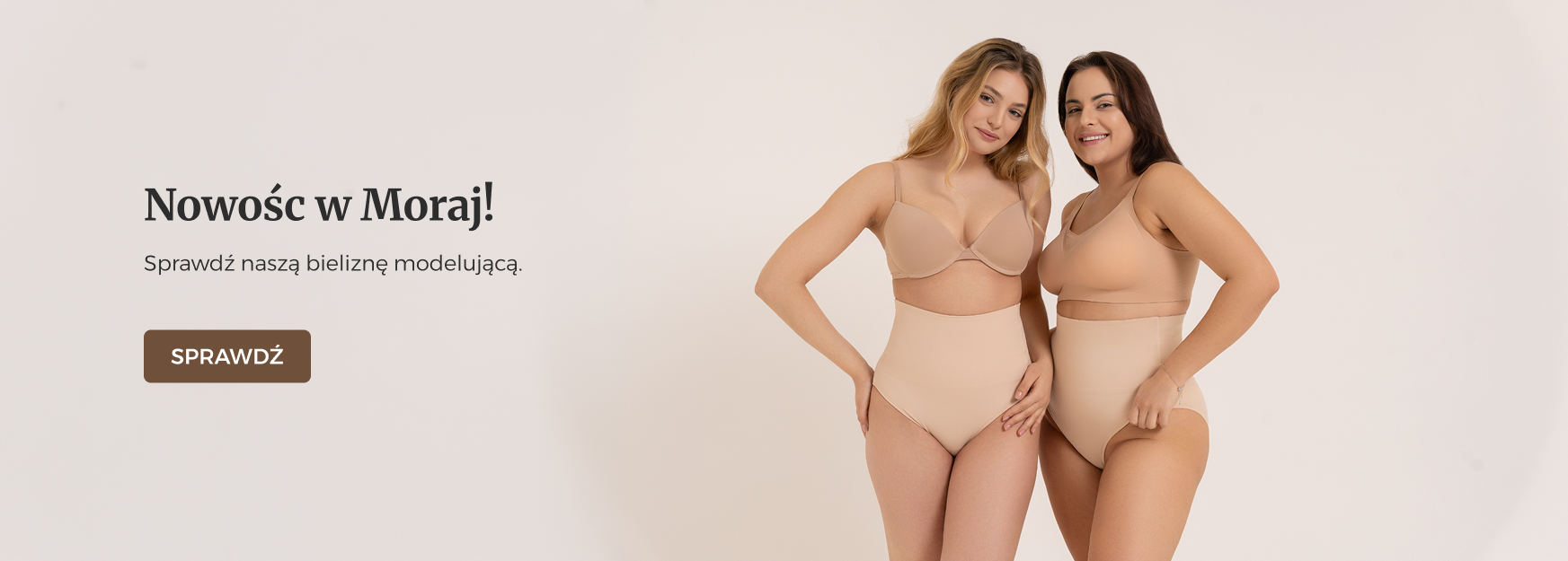 Bielizna modelująca w sklepie moraj.pl! Wygodna nowość dla każdej klientki