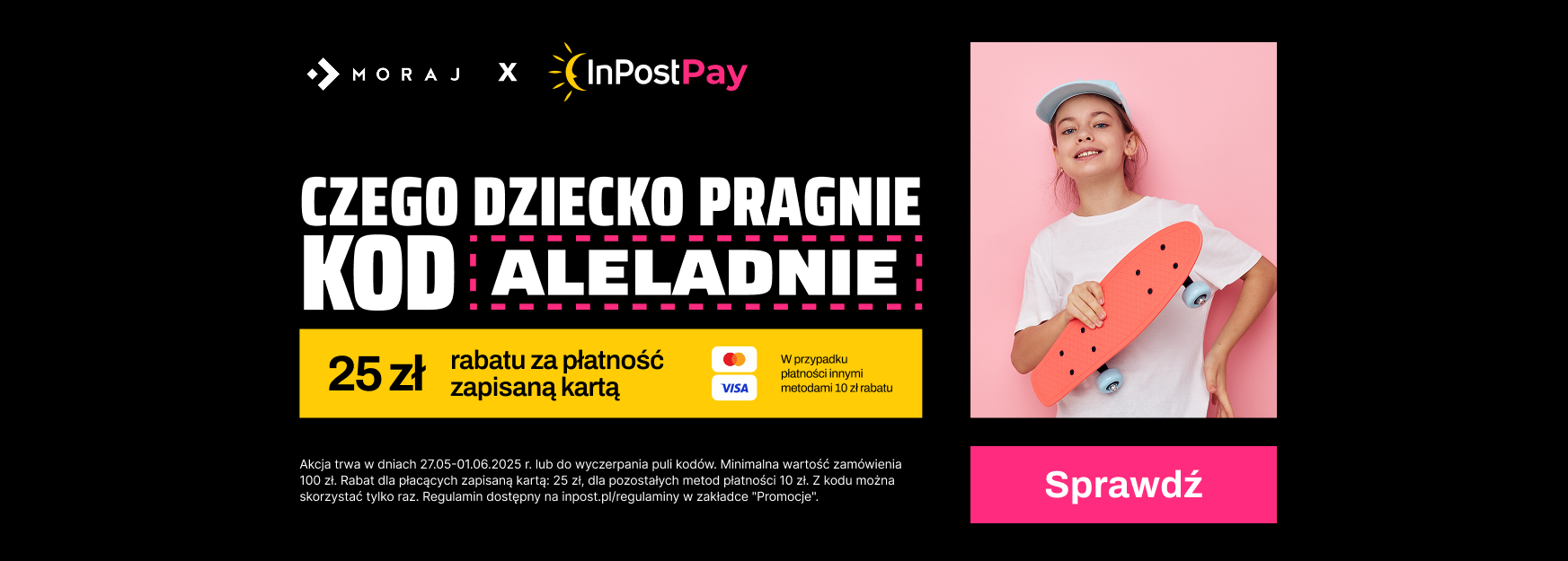 Dzień dziecka z InPost Pay i marką Moraj
